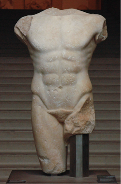 Miletus Torso, 5th–4th centuries, BCE, Louvre (possible inspiration for Rilke’s poem)